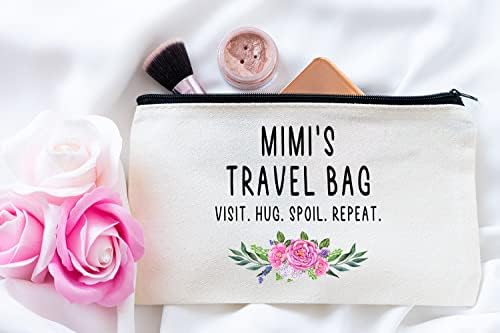 Mimi Seyahat Çantası - Mimi Hediye - Büyükanne Makyaj Çantası - Doğum Günü Hediyesi Mimi - Anneler Günü Hediyesi-Torunlardan