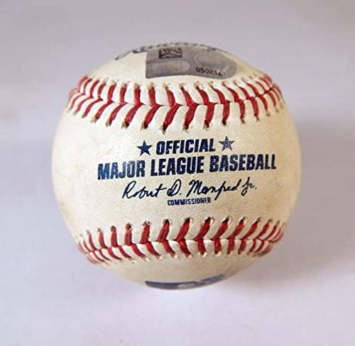 2022 San Diego Padres Rockies Oyunu Kullanılmış Beyzbol Senzatela Trent Grisham Faul Oyunu Kullanılmış Beyzbol Topları