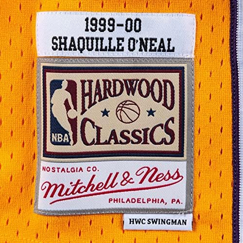 Mitchell & Ness NBA Los Angeles Lakers Shaquille O'NEAL 1999 Swingman İç Saha Forması