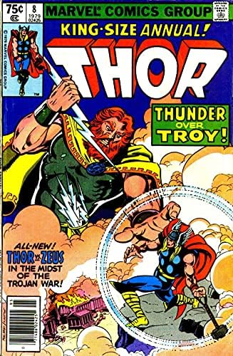 Thor Yıllık 8 (Gazete Bayii ) FN; Marvel çizgi romanı / Thor vs Zeus