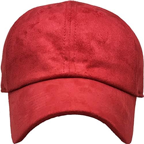 KBETHOS Rahat Oduncu Ekose Süet Kadife PU Melanj Kap Baba Şapka 6 Panel Beyzbol Şapkası Klasik Ayarlanabilir Yumuşak