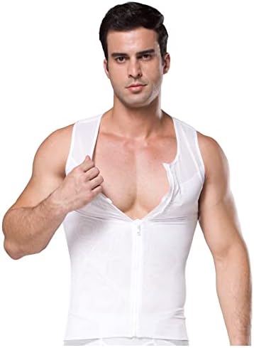 Ymosrh erkek Gömlek Vücut Şekillendirici Sıkıştırma Gömlek Karın Kontrol Shapewear Tank Top Yelek Tankları Tank Top