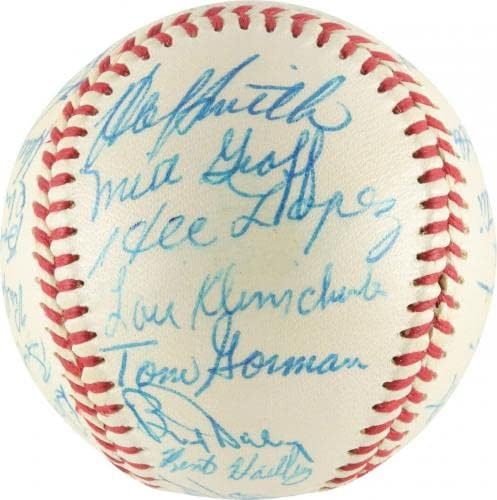 En iyi Roger Maris 1958 Kansas City Atletizm Takımı Beyzbol PSA DNA İmzalı Beyzbol Topları İmzaladı