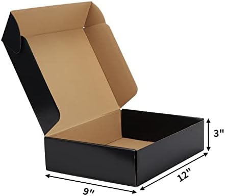 9x6x2 Nakliye Kutuları ile 12x9x3 Siyah Nakliye Kutuları Paketi