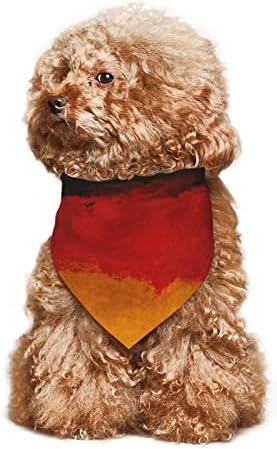 Retro Almanya Bayrağı Pet Köpek Yavru Kedi Yün Üçgen Önlükler Eşarp Bandana Yaka Atkısı Mchoice Herhangi Bir Evcil