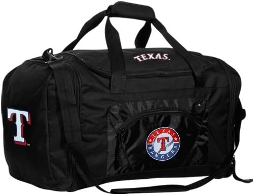MLB Texas Rangers Barikat Spor Çantası, Siyah