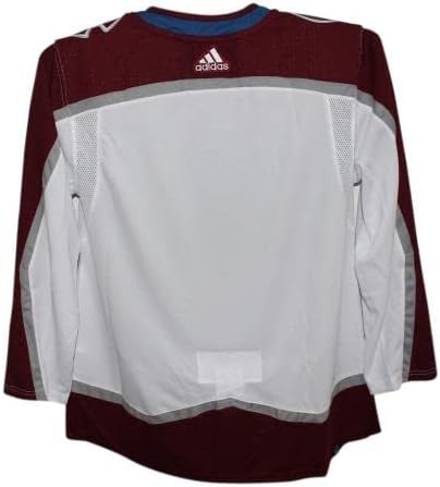 2022 Colorado Avalanche Takımı İmzalı Adidas Beyaz 54 Forma 19 Sıgs FAN 37796-İmzalı NHL Formaları