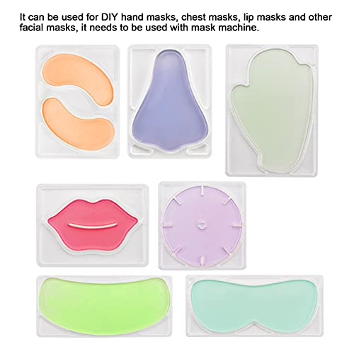 DIY Maske Kalıp Seti, Yeniden Kullanılabilir Maske Yama Kalıpları, Göz Maskesi / Boyun Maskesi / Burun Maskesi / Dudak