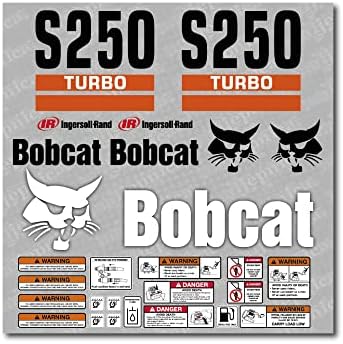 Bobcat S250 Turbo Yükleyici Satış Sonrası Çıkartma Değiştirme Seti