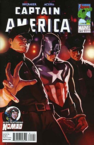 Kaptan Amerika (1. Seri) 611 FN; Marvel çizgi romanı / Ed Brubaker