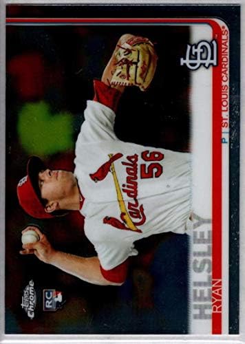 2019 Topps Krom Güncellemesi 25 Ryan Helsley St. Louis Cardinals MLB Beyzbol Kartı (RC - Çaylak Kartı) NM-MT