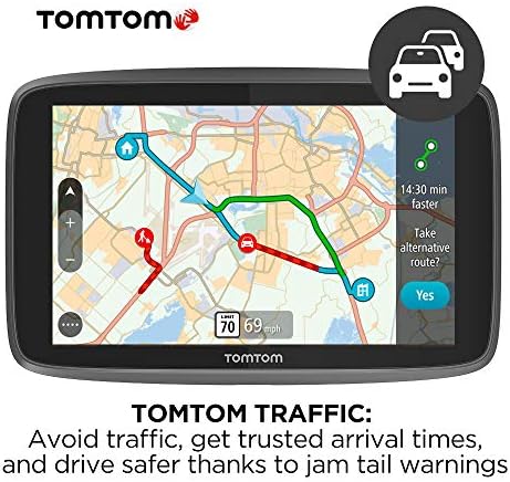 TomTom Trucker 520 5 inç GPS Navigasyon Cihazı ve 4,3 ve 5 inç GPS Cihazları için Koruyucu Taşıma Çantası (TomTom