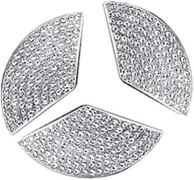 Araba Ön yüz Logo İşareti Bling Kristal Rhinestone Çıkartması Kapak Aksesuarları için Fitmercedes Benz A Sınıfı C