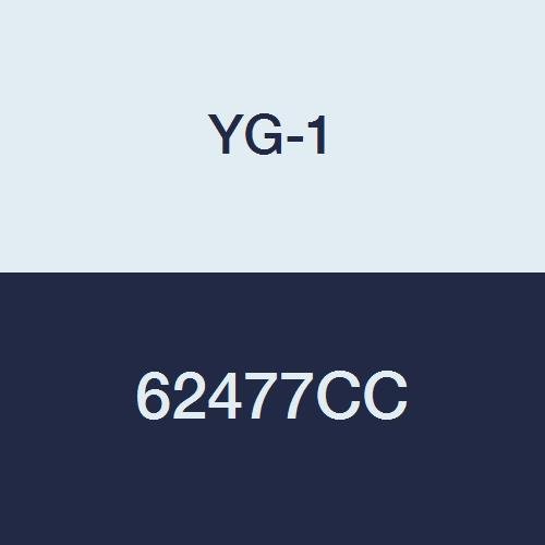 YG - 1 62477CC HSSCo8 Kaba End Mill, Çok Flüt, Uzun Uzunluk, Kaba Pitch, TiCN Finish, 6-1/2 Uzunluk, 2