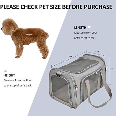 RO Köpek Taşıma Çantası Yumuşak Yan Köpek Sırt Çantası Kedi Pet Taşıyıcılar Köpek Seyahat Çantaları Havayolu Onaylı