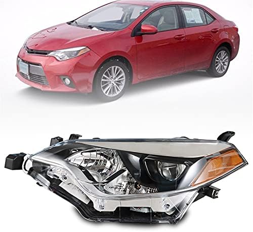 Farlar için Yedek 2014 2015 Toyota Corolla Dahili LED Far Sol Yan (Sürücü Tarafı )