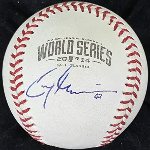Cory Gearrin imzalı 2014 WS Beyzbol PSA/DNA San Francisco Giants imzalı-İmzalı Beyzbol Topları