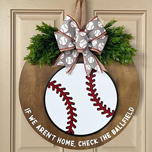 2023 Yeni Beyzbol hoş geldin yazısı Ön Kapı Deco için Moda Beyzbol Çelenk Beyzbol Sevgilisi için Hediye, tüm Sezon