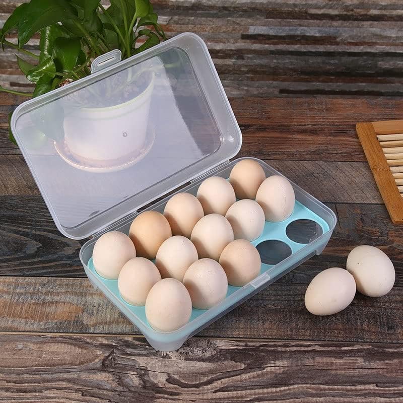 Kalın Pratik Yumurta Kutusu Buzdolabı Taze Kutu Taşınabilir yiyecek kutusu saklama Kutuları Kutuları (Renk: C, Boyut