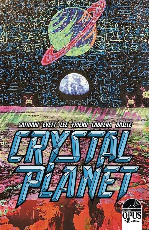 Kristal Gezegen 1C VF / NM; Opus çizgi roman / 1: 10 varyantı Joe Satriani