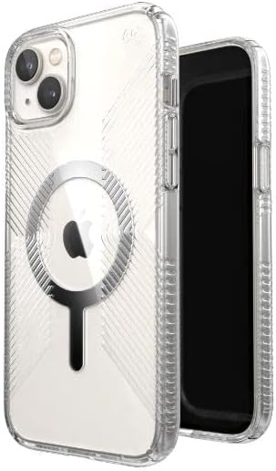 Benek Presidio Mükemmel Temizle Kavrama Kılıf Apple iPhone 14/13 Gümüş