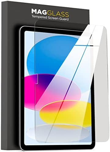magglass iPad 10.9 Ekran Koruyucu - 10. Nesil 2022 Sürümü (A2696, A2757, A2777) Temperli Cam Ekran Koruyucu (iPad