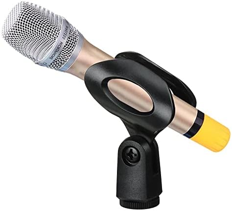 El Mikrofonları için 4'lü Paket Evrensel Mikrofon Klip Tutucu