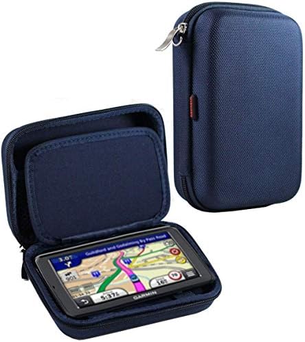 Navitech Mavi Sert GPS Taşıma çantası ile Uyumlu Garmin 010-01680-12 DriveSmart 51LMT-S 5 İnç Sat Nav