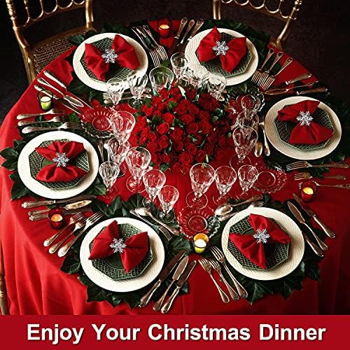 16 Adet Noel peçete halkası tutucular seti 8 adet kabak peçete halkası içerir Tatil yemeği parti malzemeleri için
