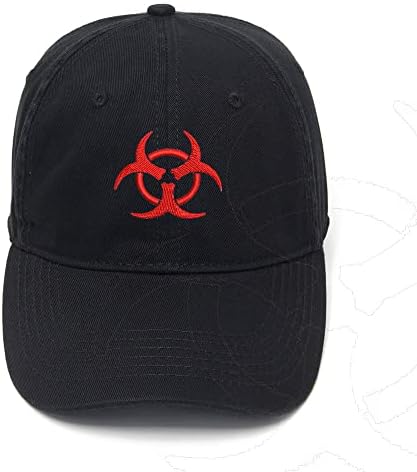 Cıjıa-Cıjıa erkek Beyzbol Kapaklar Biyolojik Tehlike İşlemeli Baba Şapka Yıkanmış Pamuk Nakış Şapka