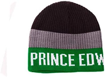 Prens Edward Adası-Kanada Eyaleti Yeşil-Gri-Siyah Bere Toque ŞAPKA (PEI-TQ4 Ölçekli).Yeni