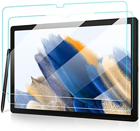 10.5 inç Samsung Galaxy Tab A8 için 2'li Paket Temperli Cam Ekran Koruyucu (SM-X200/X205/X207),9H Sertlik Yüksek Duyarlı