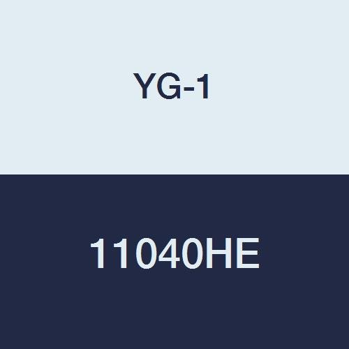 YG-1 11040HE HSS Çift Uçlu Freze, 2 Flüt, Normal Uzunluk, TiAlN-Extreme Finish, 3-1/8 Uzunluk, 9/64