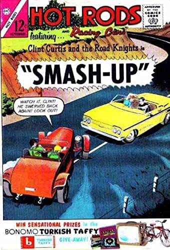 Sıcak Çubuklar ve Yarış Arabaları 65 FN; Charlton çizgi romanı