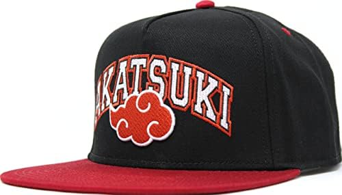 Dalgalanma Kavşak Naruto Shippuden Akatsuki Bulut Yetişkin Unisex Snapback Şapka