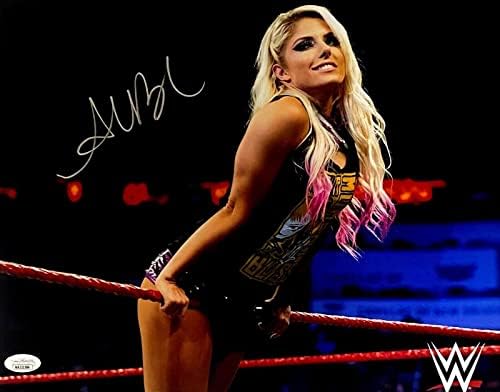 WWE Özel Alexa Bliss İmzalı İmzalı 11x14 Fotoğraf JSA Kimlik Doğrulaması 10 - İmzalı Güreş Fotoğrafları
