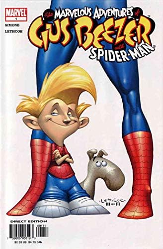 Gus Beezer'in Muhteşem Maceraları: Örümcek Adam 1 VF / NM; Marvel çizgi romanı / Gail Simone