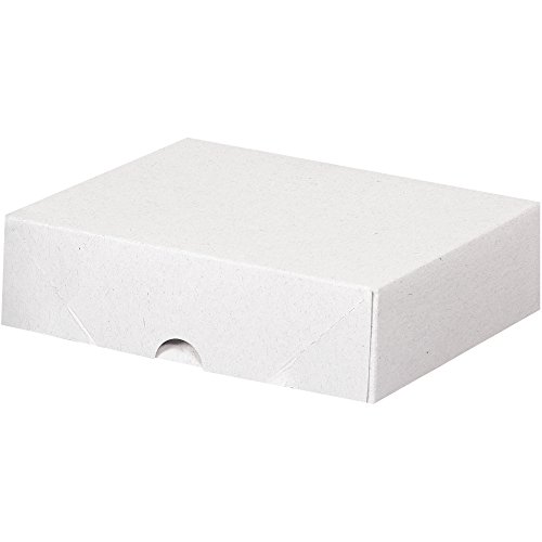Kırtasiye Katlanır Kartonlar, 6 x 7 x 2, Beyaz, 200 / Kutu