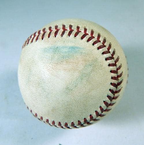 2022 Arizona Diamondbacks Rockies Oyunu Kullanılmış Beyzbol Topu Jake McCarthy Faul Oyunu Kullanılmış Beyzbol Topları