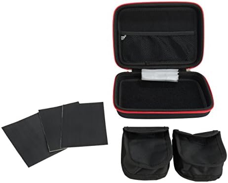 VanGoddy Harlin Premium Sert Kabuk Koruyucu Kırmızı Trim saklama kutusu Tomtom Go / Binici / VIA / Kamyon Şoförü Serisi