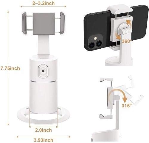 Samsung Galaxy A8 için Stand ve Montaj (2018) (BoxWave tarafından Stand ve Montaj) - PivotTrack360 Selfie Standı,