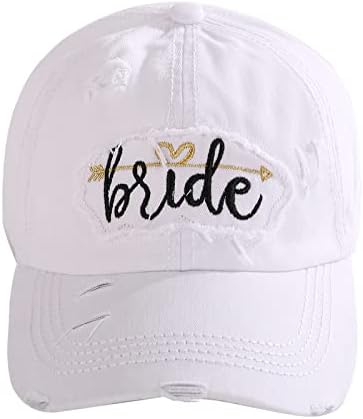 Gelin Kabile Bekarlığa Veda Partisi kadın Gelin Beyzbol Kapaklar Ekip Vintage İşlemeli Düğün Parti Şapka