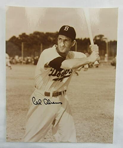 Cal Abrams İmzalı Otomatik İmza 8x10 Fotoğraf VI - İmzalı MLB Fotoğrafları
