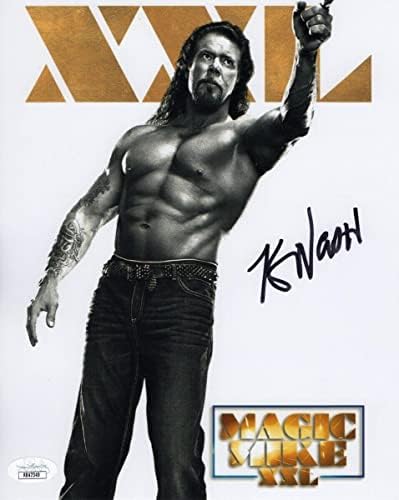 Kevin Nash İmzalı İmzalı 8X10 Fotoğraf WWE Magic Mike XXL JSA RR47349-İmzalı Güreş Fotoğrafları