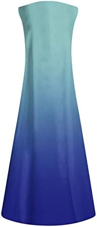 FQZWONG Yaz Elbiseler Kadınlar için 2023 Rahat Moda Parti Kulübü Uzun Güneş Elbiseler Vintage Maxi Seksi Plaj Tatil