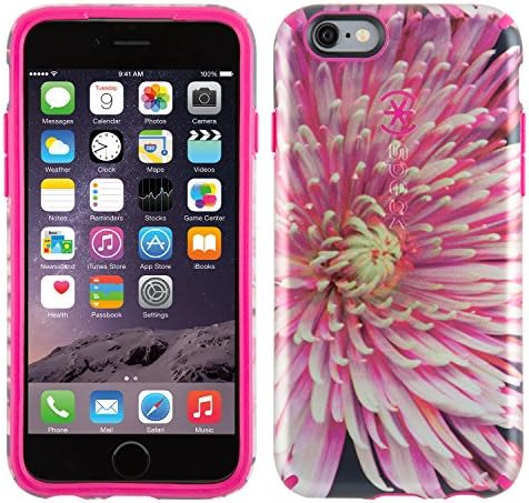 Benek Ürünleri CandyShell Mürekkepli Lüks Baskı iPhone için kılıf 6 Plus / 6S Plus - Perakende Ambalaj-Hipnotik Çiçek