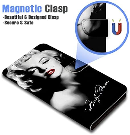 samsung A53 için, Samsung Galaxy A53 5G için, Tasarlanmış cüzdan kılıf telefon kılıfı Kapak, A24596 Marilyn Monroe