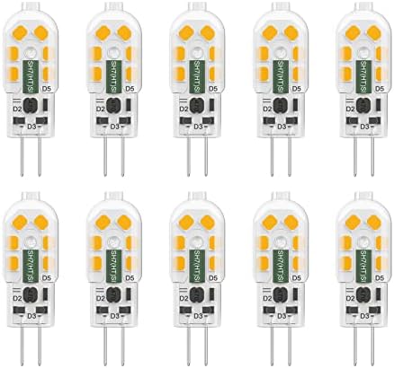 DKJWDK G4 LED Ampul, 12 V JC G4 Bi Pin Ampul, G4 20 W Halojen Ampul Değiştirme, sıcak Beyaz 3000 K G4 peyzaj Aydınlatması