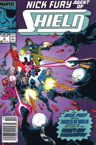 Nick Fury, S. H. I. E. L. D. Ajanı (3. Seri) 2 (Gazete Bayii ) VF; Marvel çizgi romanı