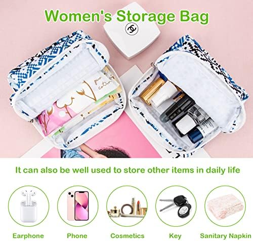 Tasarım Dilek 1 Paket Dönem Çantası, Hijyenik Kadın Bağları için Taşınabilir Tampon Saklama Çantası, Çanta Kadınsı